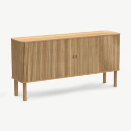 Lazaro Wooden Sideboard, Natural Oak