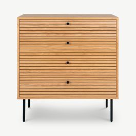 Nara Chest of Drawers, Natural Wood