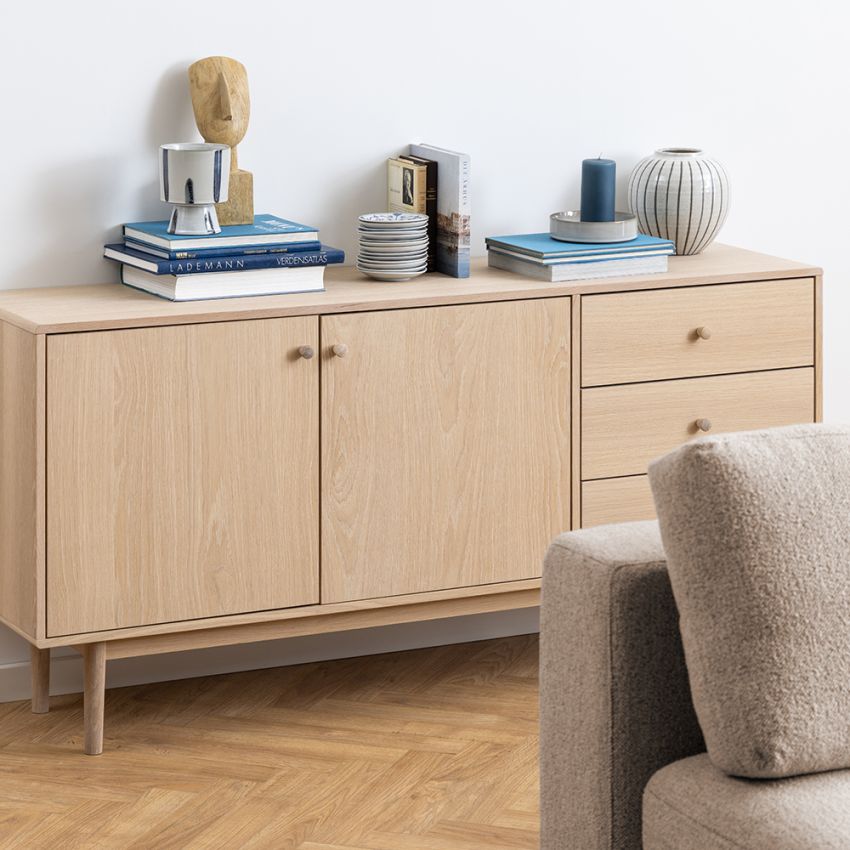 Armando Sideboard, Natural Oak