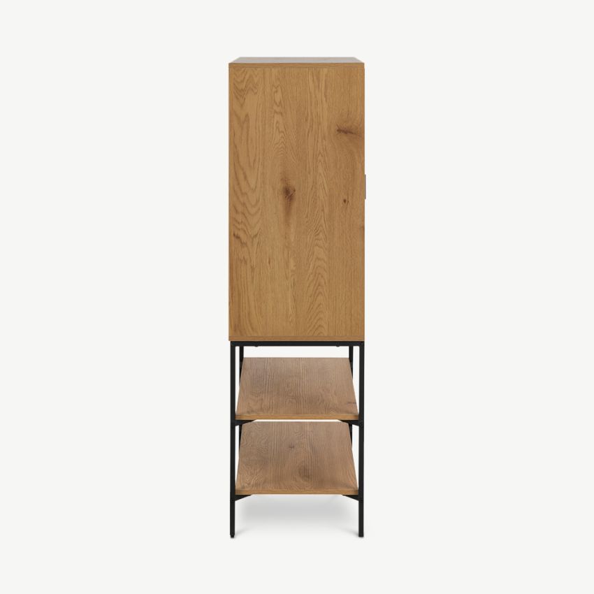 Akio Wooden Cabinet, Natural Oak