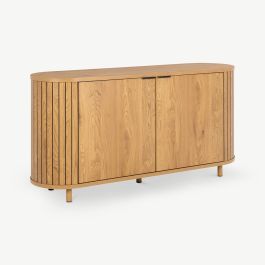 Eline Wooden Sideboard, Natural Oak