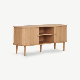 Mila TV Stand, Natural Pine Wood