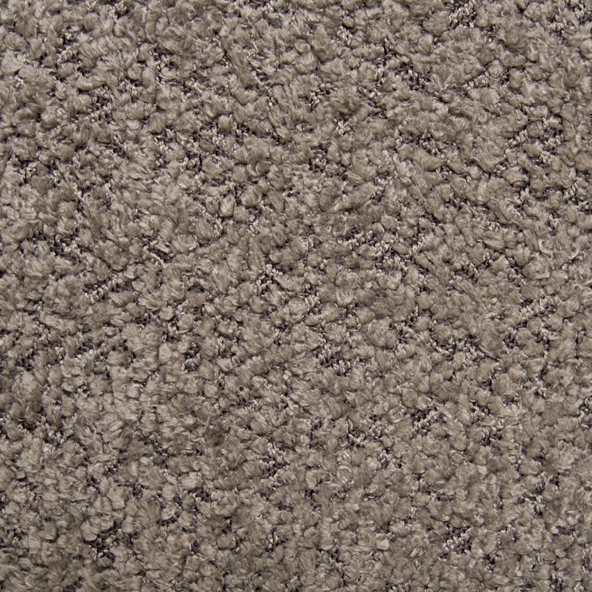 Midas Storage Pouffe, Taupe Bouclé