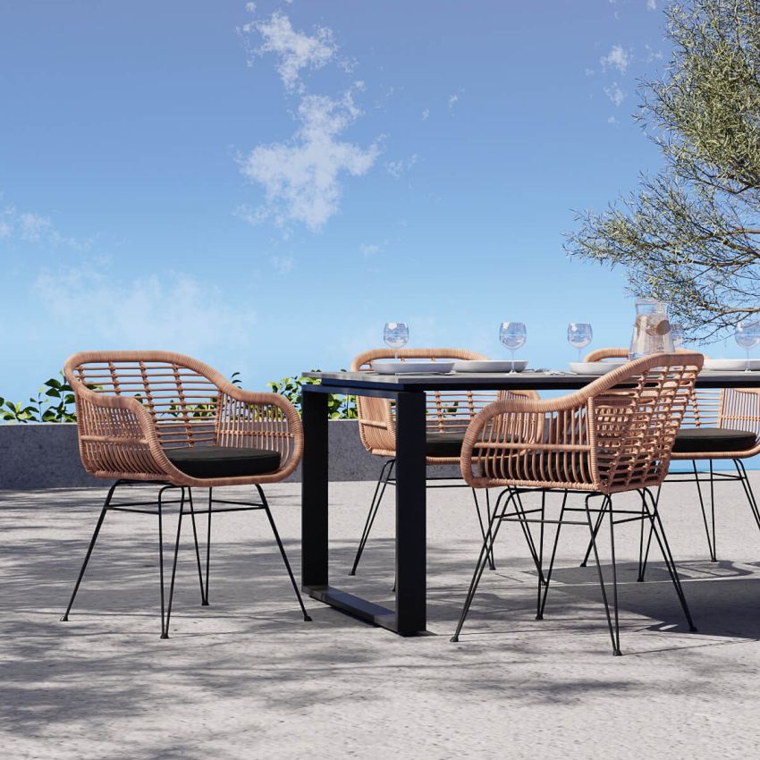 Dida Garden Table, Grey