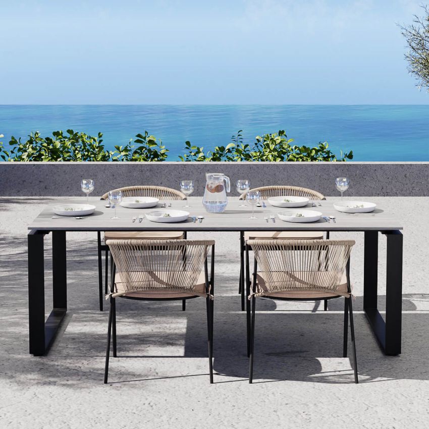 Dida Garden Table, Grey