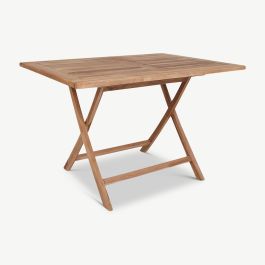 Oranda Garden Dining Table, Natural Teak