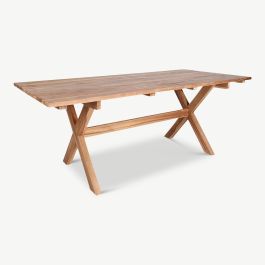 Nero Garden Dining Table, Recycled Teak