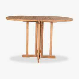 Katka Garden Table, Natural Teak