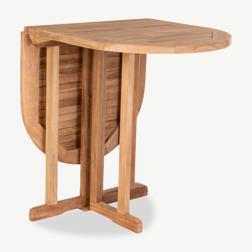 Katka Garden Table, Natural Teak