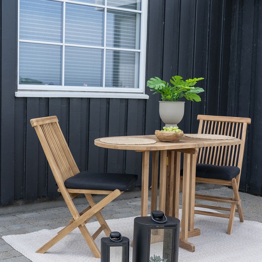 Katka Garden Table, Natural Teak