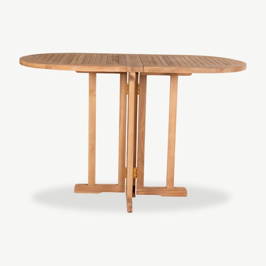 Katka Garden Table, Natural Teak