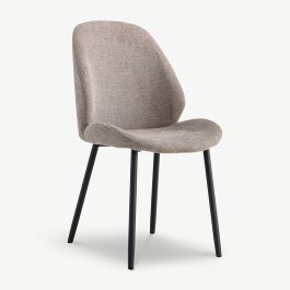 Cascadia Fabric Dining Chair, Taupe