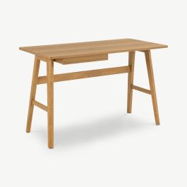 Sasha Office Desk, Oak Wood