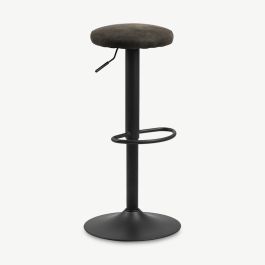 Seja Adjustable Stool, Anthracite Fabric