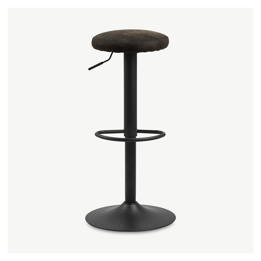 Seja Adjustable Stool, Anthracite Fabric