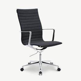 Akira Office Chair, Anthracite Fabric, Highback