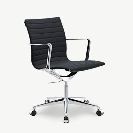 Walton Office Chair, Anthracite Fabric, Lowback