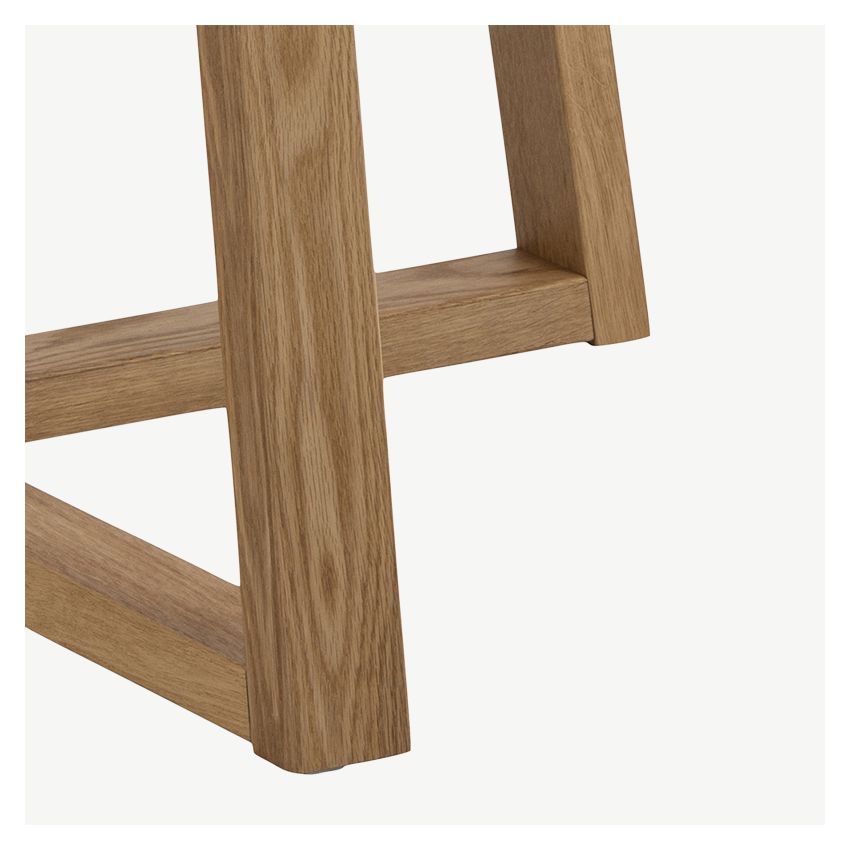 Seth Round Dining Table, Oiled Oak - Ø120 cm