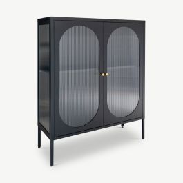 Hobart Medium Display Cabinet, Black