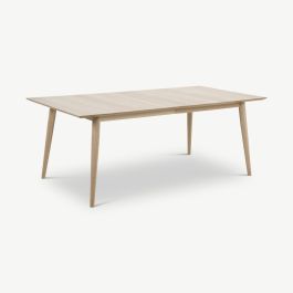 Melody Extendable Dining Table, Light Oak - 200 cm