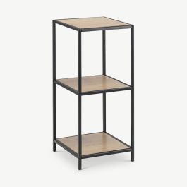 Dover Bookcase, Wild Oak & Black