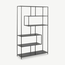 Dover Large Bookcase, Black Ash