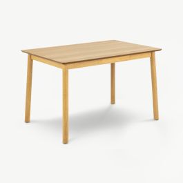Aston Dining Table, Natural Wood - 120 cm