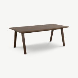 Copenhagen Extendable Dining Table, Smoked Oak - 200 cm
