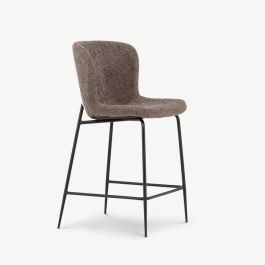 Monte Bar Stools , Brown Boucle