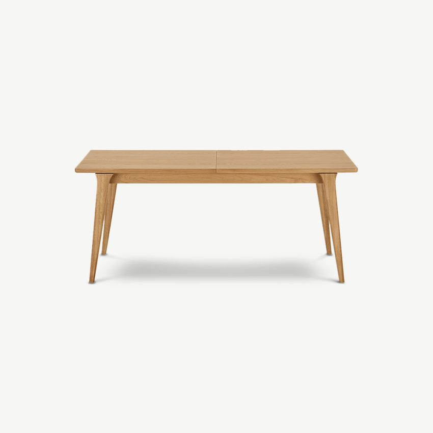 Bundaberg Extendable Dining Table, Oak Wood