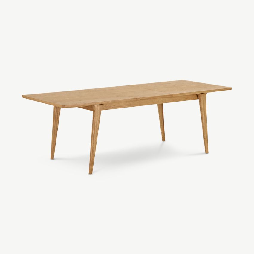 Bundaberg Extendable Dining Table, Oak Wood