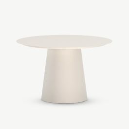 Zara Outdoor Dining table , Beige Aluminum