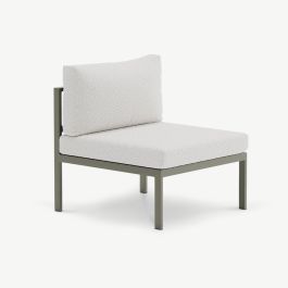 Riviera Outdoor Sofa Module , Brown Bouclé