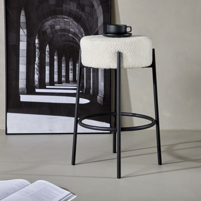 Tucana Bar Stools White