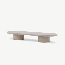 Oslo Coffee Table , Beige MDF , 190 x 60