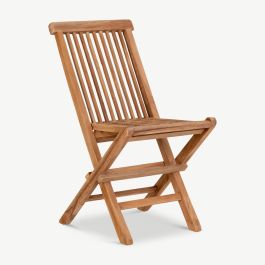 Teodor Kids Garden Chair, Natural Teak