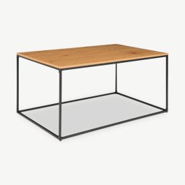 Vice Coffe Table, Oak Look & Metal