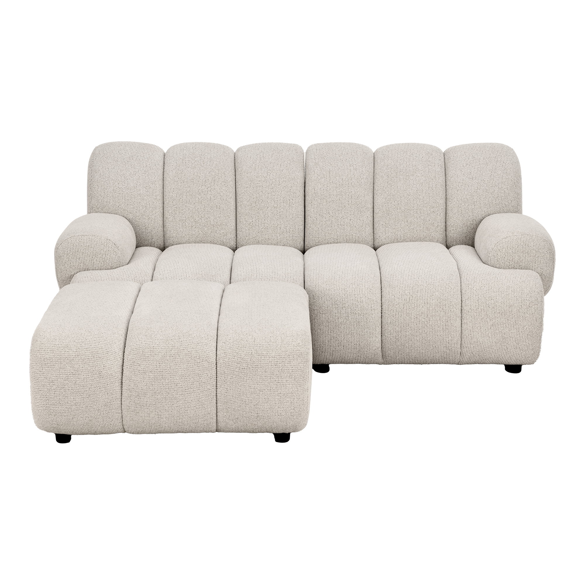 Taza 2,5 Vietų Modulinė Sofa su Pufu